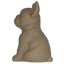 Figura Perro Ceramica Marron 25 Cm