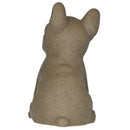 Figura Perro Ceramica Marron 25 Cm