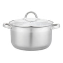 Bateria De Cocina Acero Inoxidable 4 Ollas + 1 Sarten + 1 Rejilla