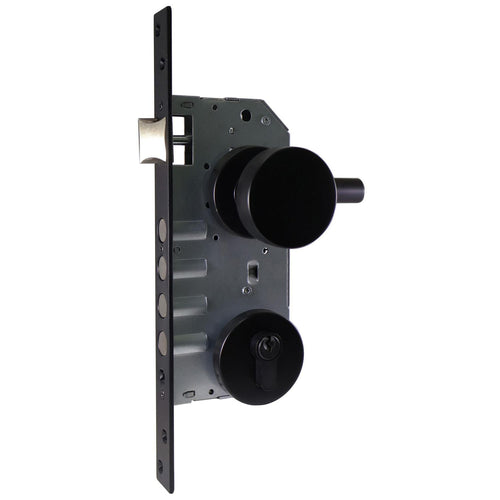 Cerradura De Acceso Tub Embutida Negro B