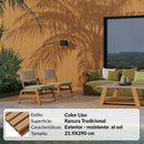 Wall Panel Exterior 21.9X290 Cm Cafe Claro 0.63 M2