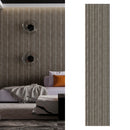 Wall Panel Acustico Mdf 60X240 Cm Gris 1.44 M2