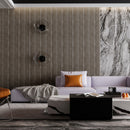 Wall Panel Acustico Mdf 60X240 Cm Gris 1.44 M2