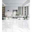 Gres 60X120 Cm Delfos Pulido Blanco 2.16 M2