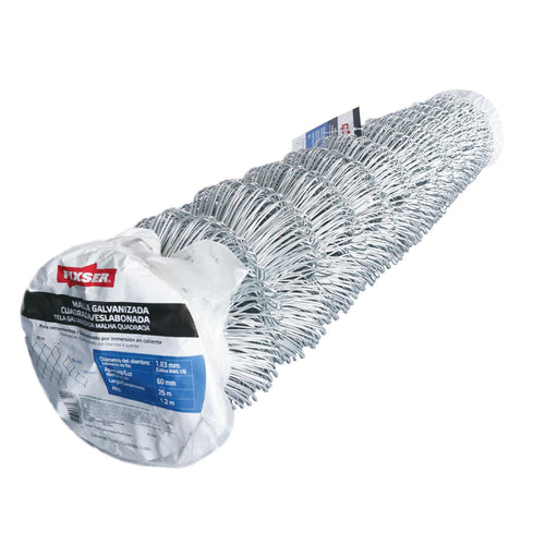 Malla Galvanizada 1,83Mm 1,2X25M