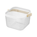 Canasto 24X17.2X24 Cm Negro/Blanco