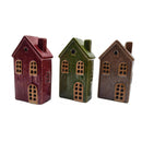 Casita Decorativa De Ceramica 18 Cm