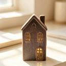 Casita Decorativa De Ceramica 18 Cm