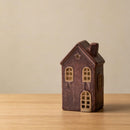 Casita Decorativa De Ceramica 18 Cm