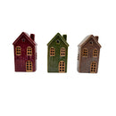 Casita Decorativa De Ceramica 18 Cm