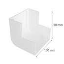 Curva Externa Para Canaleta Pvc 100 X 50 Mm