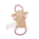 Juguete Para Perro Peluche Con Cuerda Oveja 36X33Cm