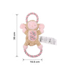Juguete Para Perro Peluche Con Cuerda Oveja 36X33Cm