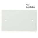 Set De Tapas Ciegas Pvc 5 Unidades