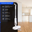 Pulidora mopa y aspiradora vertical/manual Dual Spin Vac
