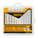Set Brocas + Puntas Para Atornillar 16 Piezas Ingco Aksdb9165