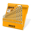 Set Brocas Para Metal 19 Piezas 1-10Mm Ingco Akdb1195