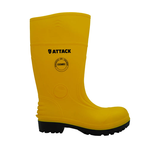 Bota de Seguridad PVC Attack Chem 38
