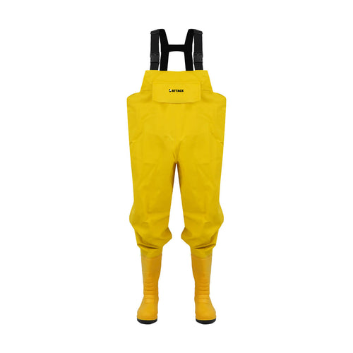 Bota de Seguridad Wader Chem PVC con Jardinera Attack 38