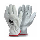 Par De Guantes Cabritilla Combinado Talla 9 Cromo Black Bull 221310590000