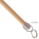 Baston Tirador Para Cortina 19 Mm Natural