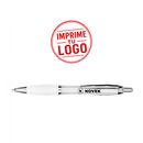 Boligrafo Plastico Wind Color (Blanco, Impresion Un Color)