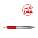 Boligrafo Plastico Wind Satin ( Rojo, Impresion Un Color)