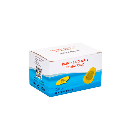 DM 2 PARCHE OCULAR INFANTIL COLOR PIEL ESTERIL - CAJA X 50 UN