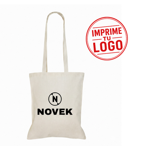 Bolsa 100% Algodon India (Natural, Impresion Un Color)