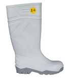 BOTA PVC V-FLEX 943 P/ACERO BLANCA 37