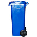 Contenedor De Basura Azul Con Ruedas 240 L Soin