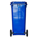Contenedor De Basura Azul Con Ruedas 240 L Soin