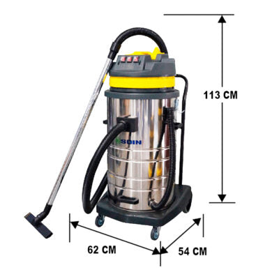 Aspiradora Polvo Agua 80 L Soin
