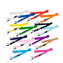 Lanyard Premium Texturado (Blanco, Impresion Un Color)