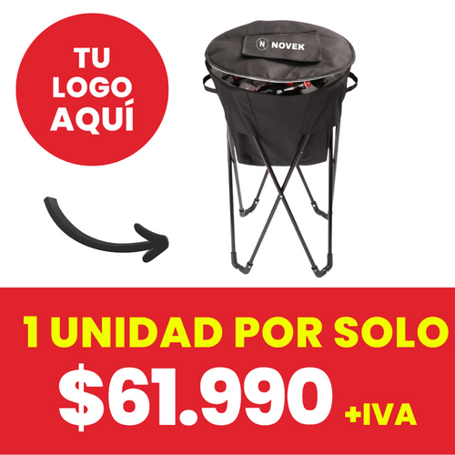 Cooler Con Patas Patagonia 50L Negro (Impresion full color)
