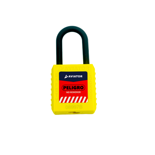 Candado Dielectrico Imp AMARILLO