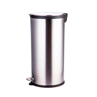 Basurero Acero Inoxidable Cierre Suave 30 L