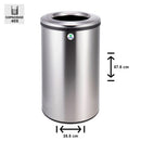 Basurero Acero Inoxidable Con Cubo Interior 40 L Soin