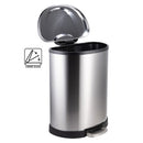 Basurero Acero Inoxidable Con Pedal 50 L Soin