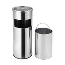 Basurero Cenicero Acero Inoxidable 18 L Soin
