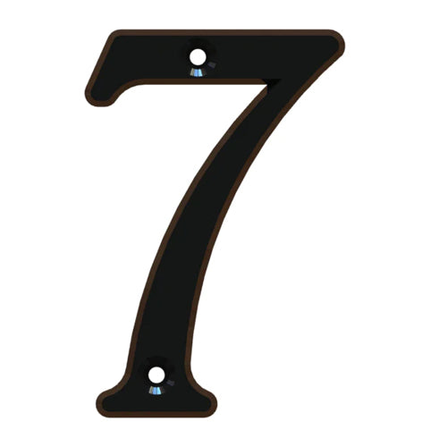Número 7 Estándar 8,5cm Rústico