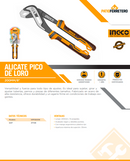 ALICATE PICO DE LORO INDUSTRIAL 200MM/8