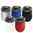 Mug Metalico/Plastico «Synna» 350Cc (Plata, Impresion Un Color)