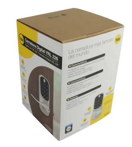 Cerradura Digital YRL226 Slim - Apertura Codigos/Llave