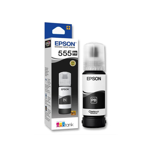 Botella Tinta T555120-Al Photo Negro