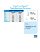 Toalla De Papel Interfoliada Continua Elevation Hoja Simple 12 X 410 Toallas