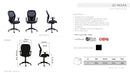 Silla Escritorio Q3 Ergonomica Respaldo Alto Con Brazo Negro