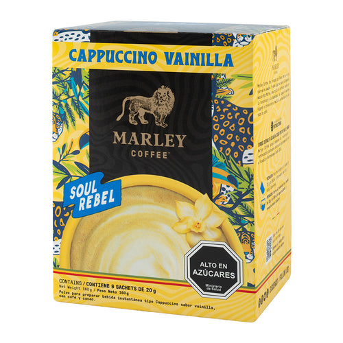Café Stick Soul Rebel Cappucino Vainilla 8 X 20 Gr