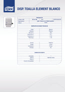 Dispensador Toalla De Papel Element Blanco