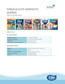 Pañuelo Compacto Diseño Pack 6 Un